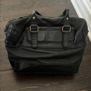 Jérome Dreyfuss Black Leather Bag